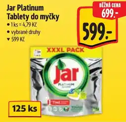 Albert Jar Platinum Tablety do myčky nabídka
