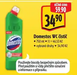 Albert Domestos WC čistič nabídka