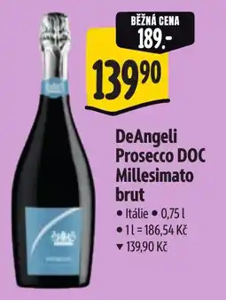 Albert DeAngeli Prosecco DOC Millesimato brut nabídka
