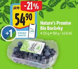 Albert Nature's Promise Bio Borůvky nabídka