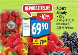 Albert Albert Jahody nabídka