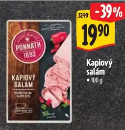 Albert Kapiový salám nabídka
