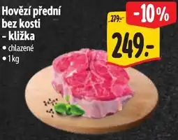 Albert Hovězí přední bez kosti -kližka nabídka