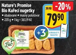 Albert Nature's Promise Bio Kuřecí nugetky nabídka