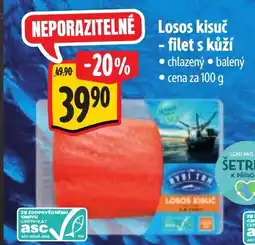Albert Losos kisuč - filet s kůží nabídka