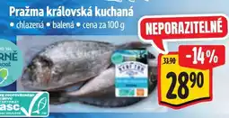 Albert Pražma královská kuchaná nabídka