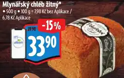 Albert Mlynářský chléb žitný nabídka