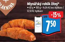 Albert Mlynářský rohlík žitný nabídka