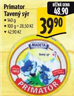 Albert Madeta Primator Tavený sýr nabídka
