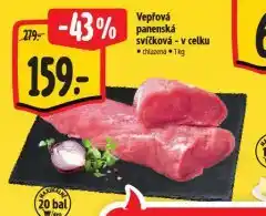 Albert Vepřová panenská svíčková nabídka