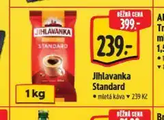 Albert Jihlavnka standard mletá káva nabídka