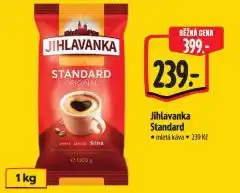 Albert Jihlavanka standard mletá káva nabídka