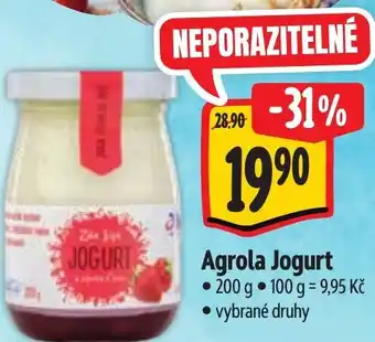 Albert Agrola Jogurt nabídka