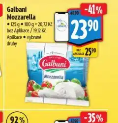 Albert Galbani mozzarella nabídka