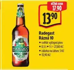 Albert Pivo radegast rázná 10 nabídka