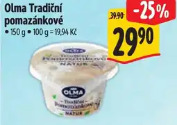 Albert Olma Tradiční pomazánkové nabídka