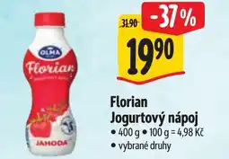 Albert Olma Florian Jogurtový nápoj nabídka