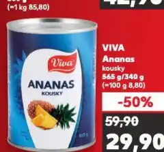 Kaufland Viva ananas nabídka
