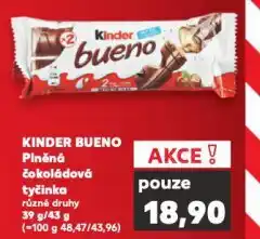 Kaufland Kinder bueno nabídka