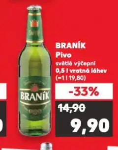 Kaufland Pivo braník nabídka
