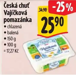 Albert Česká chuť Vajíčková pomazánka nabídka