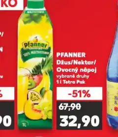 Kaufland Pfanner nektar nabídka
