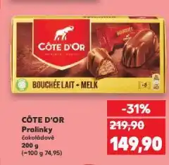 Kaufland Cote d'or pralinky nabídka
