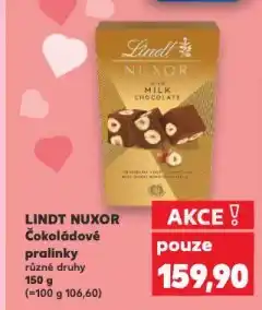 Kaufland Lindt nuxor nabídka