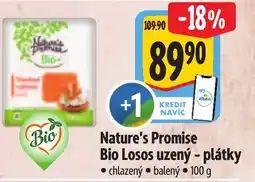 Albert Nature's Promise Bio Losos uzený - plátky nabídka
