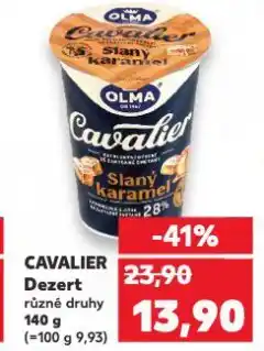 Kaufland Cavalier dezert nabídka