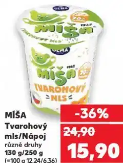 Kaufland Míša tvarohový mls nabídka
