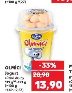 Kaufland Olmíci jogurt nabídka
