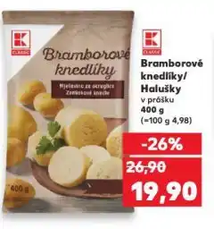Kaufland Bramborové knedlíky nabídka