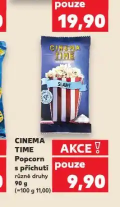 Kaufland Popcorn cinema time nabídka