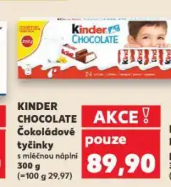 Kaufland Kinder čokoláda nabídka