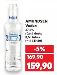 Kaufland Amundsen vodka nabídka