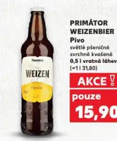 Kaufland Pivo primátor weizenbier nabídka