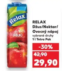Kaufland Relax džus nabídka