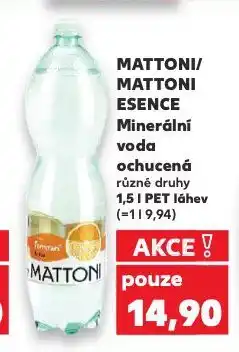Kaufland Mattoni esence nabídka