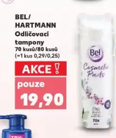 Kaufland Hartmann odličovací tampony nabídka