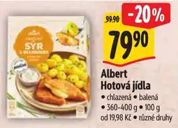Albert Albert Hotová jídla nabídka