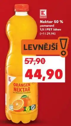 Kaufland Nektar 50 % nabídka