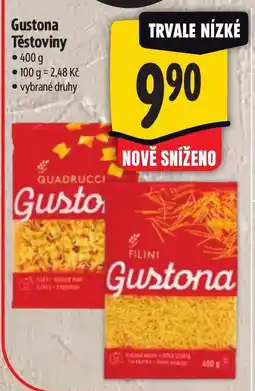 Albert Gustona Těstoviny nabídka