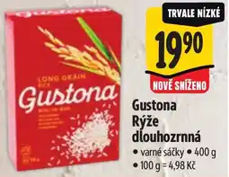Albert Gustona Rýže dlouhozrnná nabídka