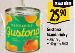 Albert Gustona Mandarinky nabídka