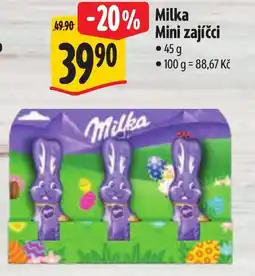 Albert Milka Mini zajíčci nabídka