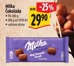 Albert Milka Čokoláda nabídka