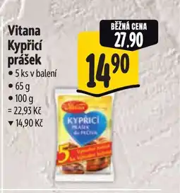 Albert Vitana Kypřicí prášek nabídka