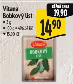 Albert Vitana Bobkový list nabídka