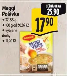 Albert Maggi Polévka nabídka